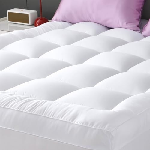 Mattress Topper Extra Thick, Cooling, and Breathable Mattress Pad 8 Queen 800G