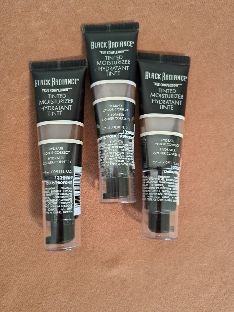 3 Black Radiance Tinted Moisturizer Color Correct True Complexion