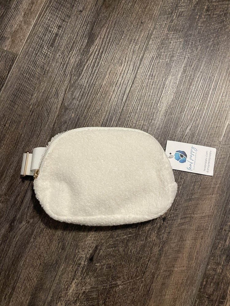 Trendy Sherpa Belt Bag for On-the-Go Style