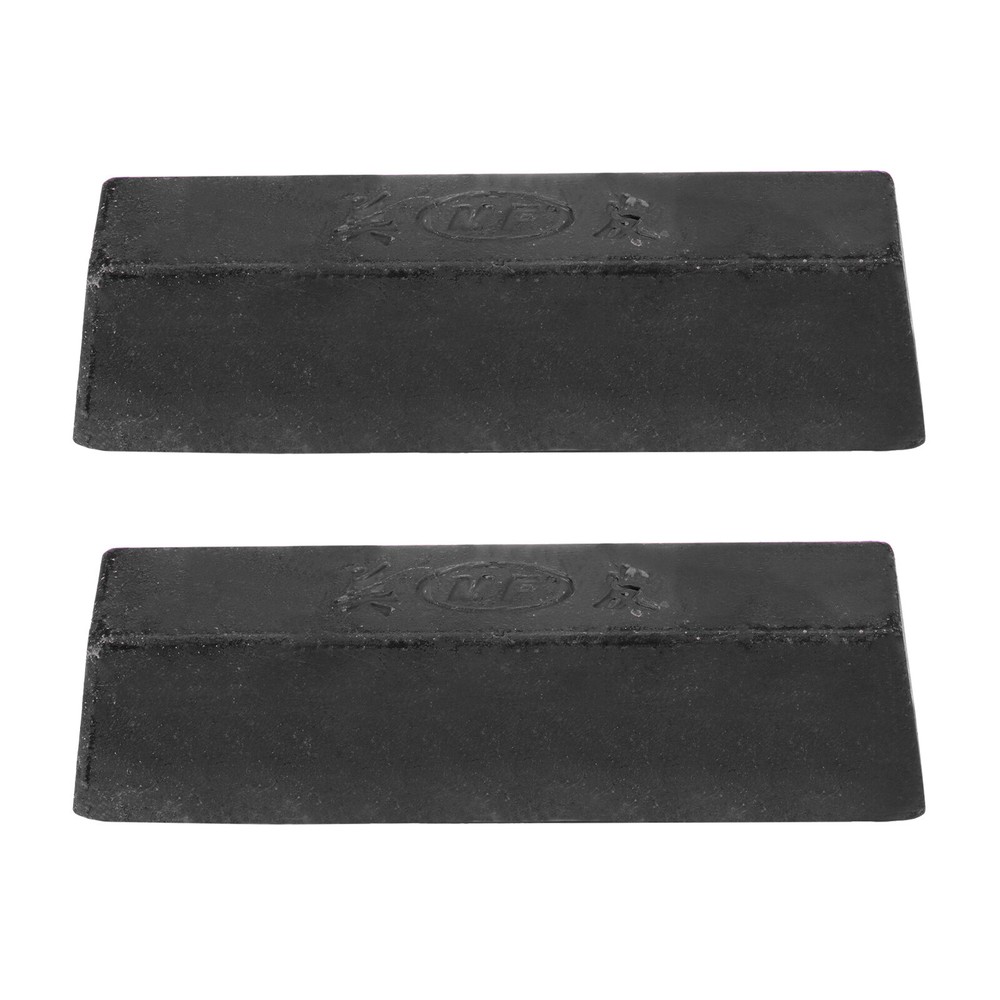 2pcs Metal Buffing Polishing Compound Bars, 19oz, Black, Coarse to Medium Polish