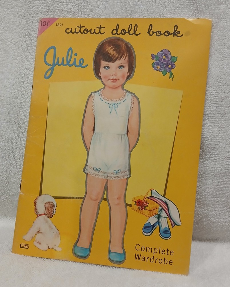 Vintage Cut Out Paper Doll Book 