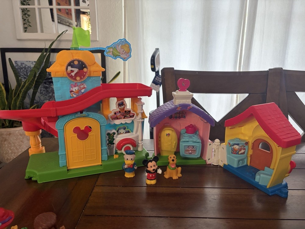 Fisher Price Little People Magical Day At Disney Playset-image