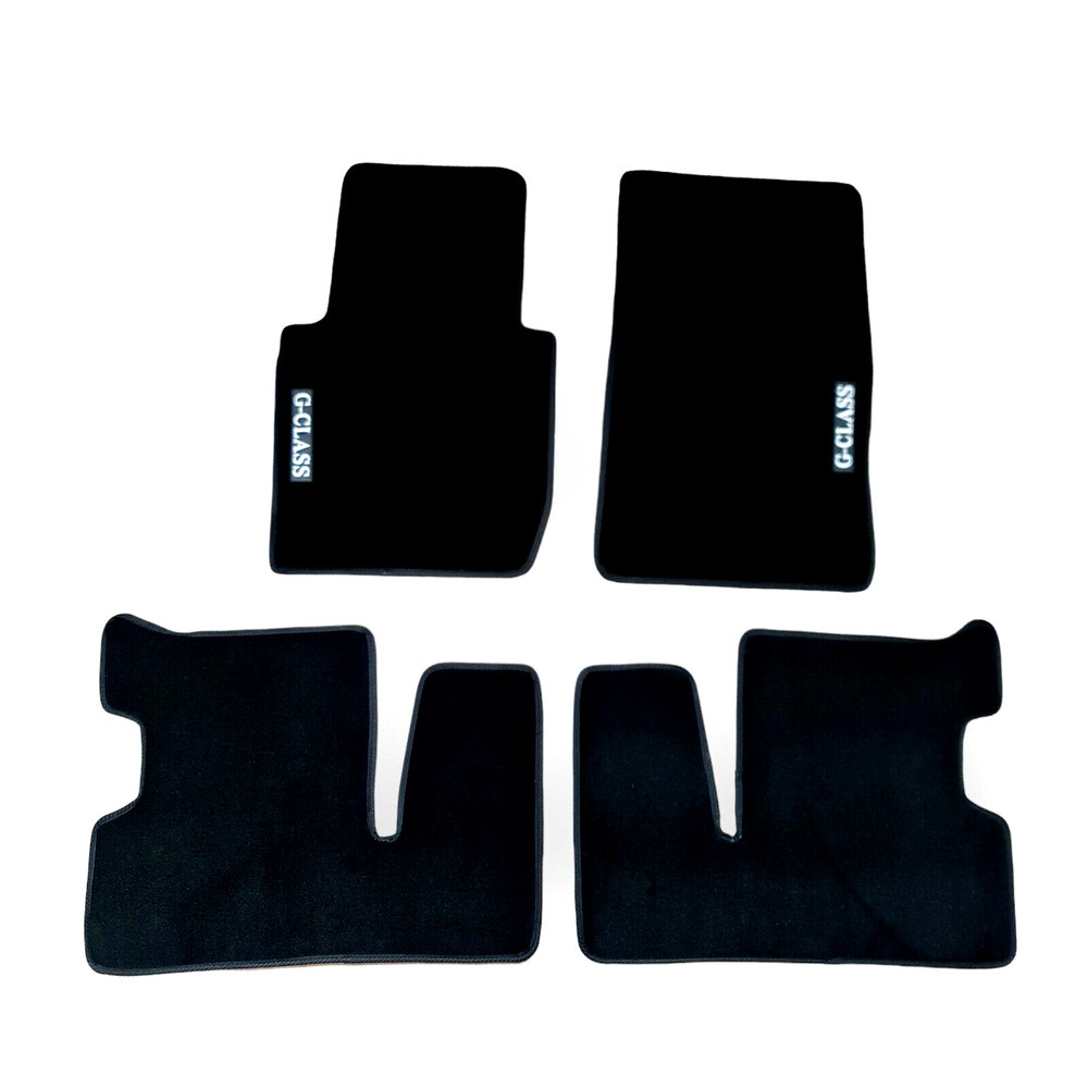 For Mercedes G-Class Wagon W463 Car Floor Mats Velour Waterproof Carpet Liners