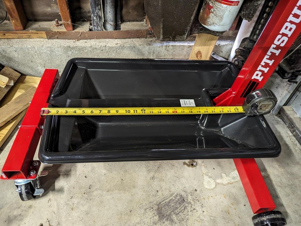 Sunex 8300DP Plastic Oil Drip Pan for T or I Shaped Geared Engine Stands