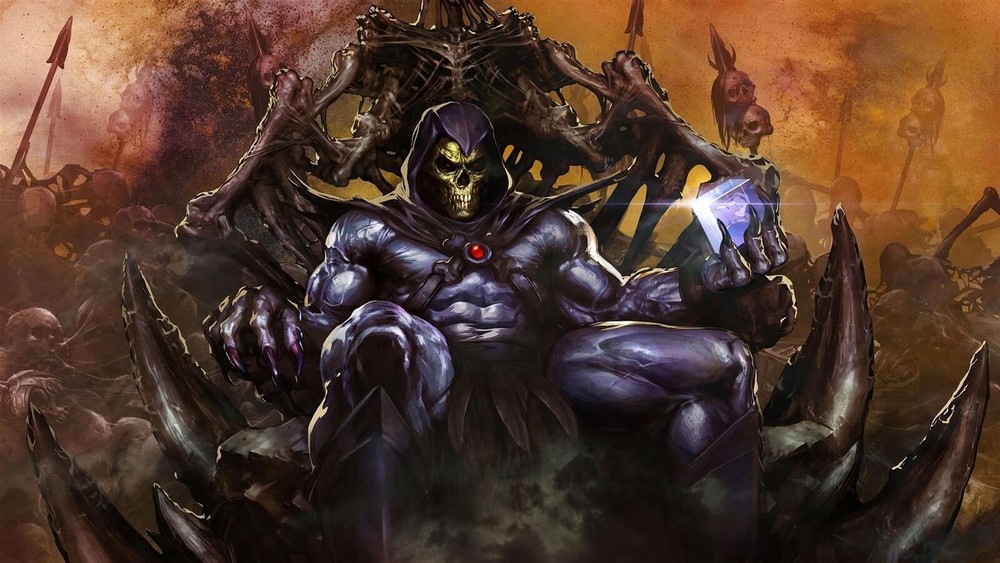 Skeletor Masters of the Universe Metal Print 20x30cm Wall Art  