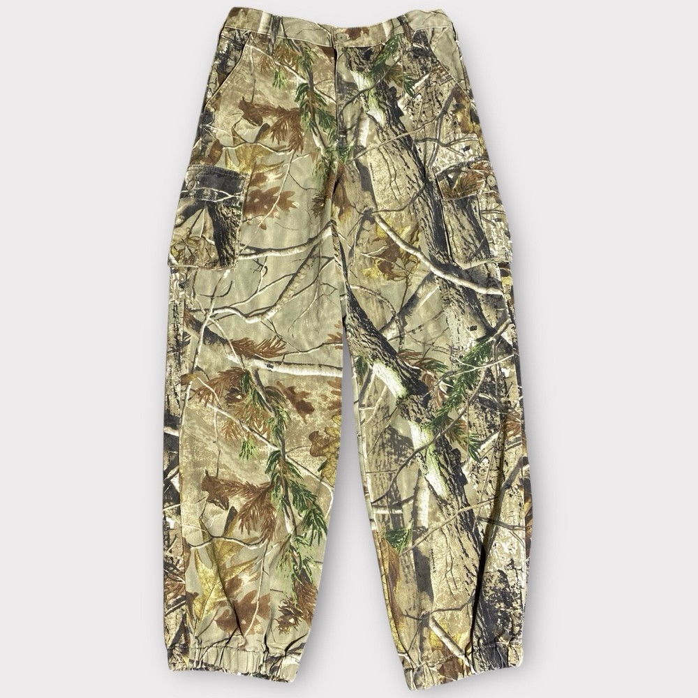 Realtree Camo Pants Youth Boys XXL 18 Baggy Outerwear Hunt Fish Skater Grunge 2X