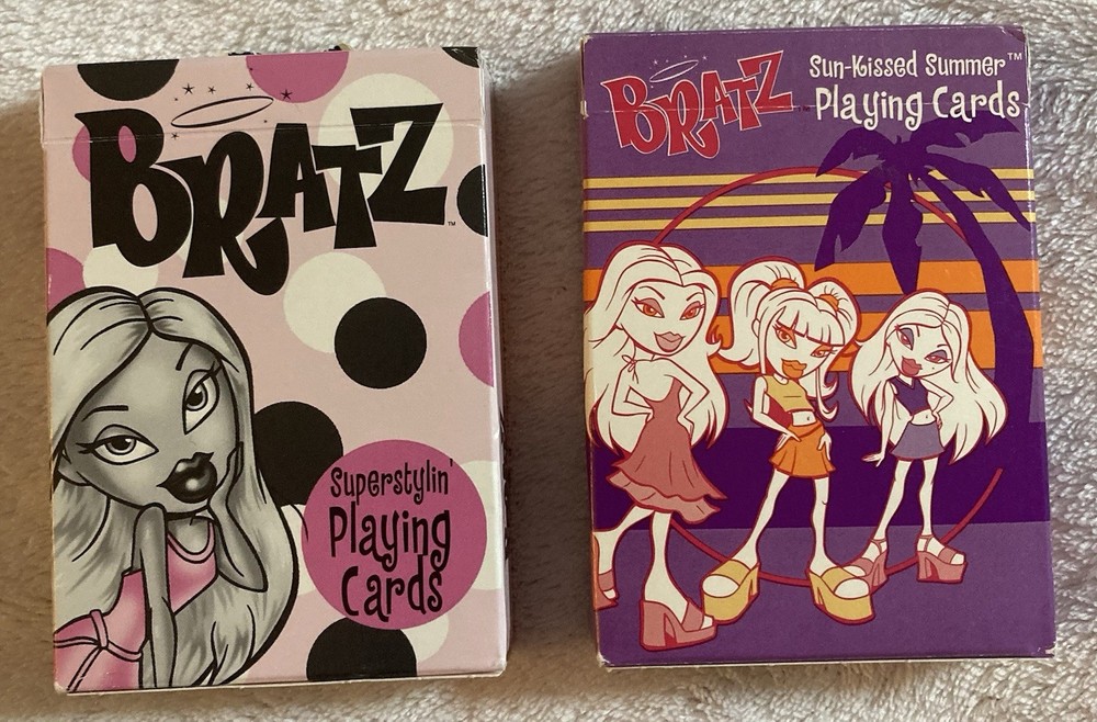 Bratz 2003-2004 Collectible Playing Cards Set - 2 Full Decks