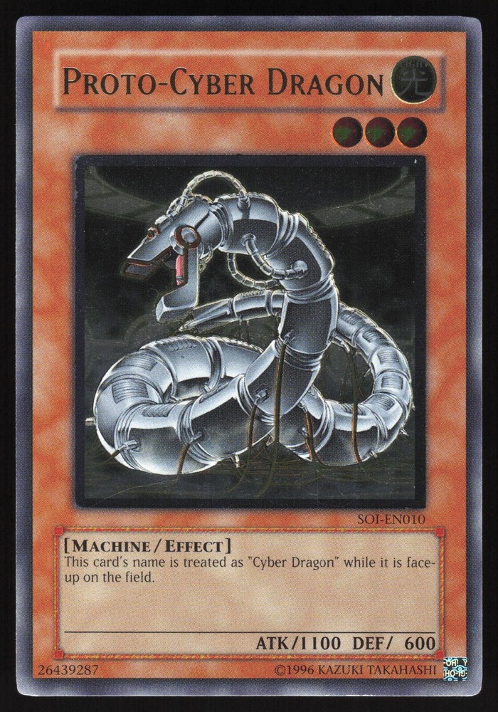 Proto-Cyber Dragon - SOI-EN010 - Ultimate Rare - Yugioh