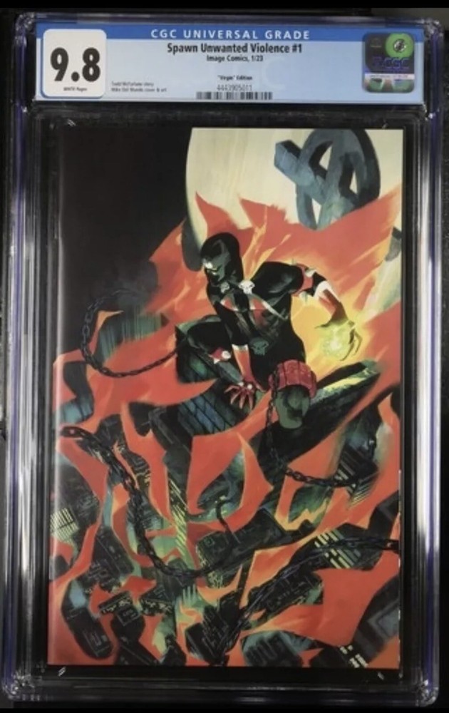 Spawn: Unwanted Violence #1 - CGC 9.8 - 2023 Delmondo Virgin Image Comics