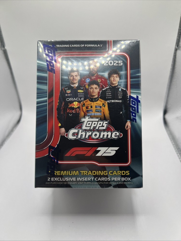 2025 Topps Chrome F1 Formula One Blaster Box