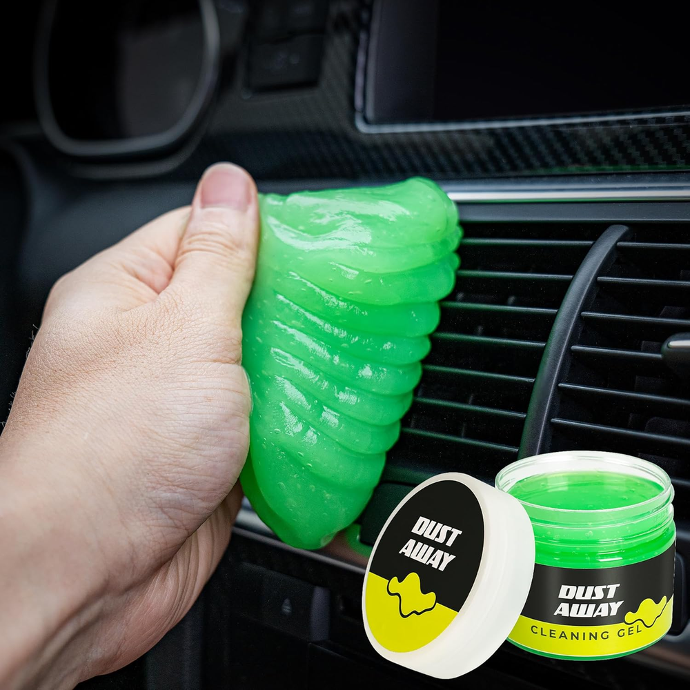 Dust Away Universal Car Cleaning Gel Automotive Detail Putty Crevice Cleaning Sl