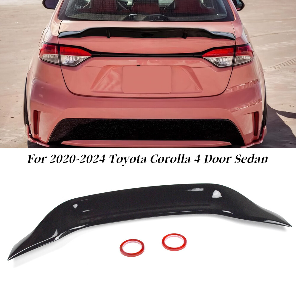 2020-2024 Toyota Corolla Sedan R-Style Duckbill Trunk Spoiler Lip