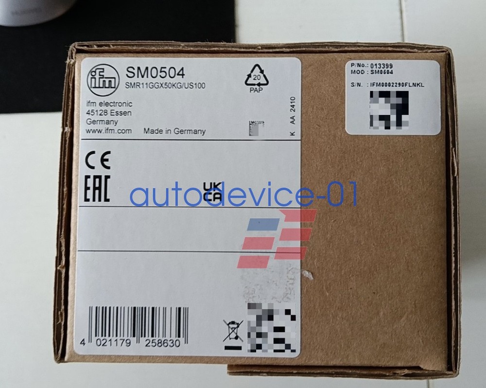 IFM SM0504 new Single pressure switch DHL/FedEx