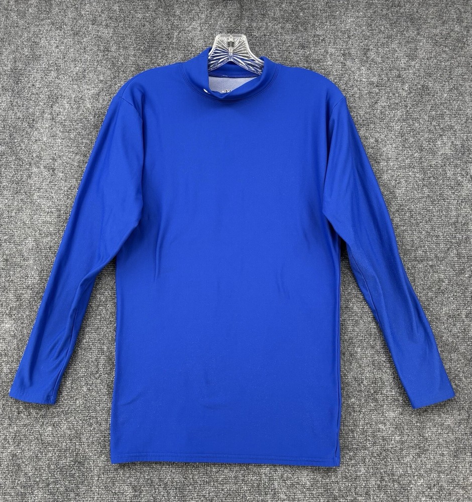 Under Armour Compression Shirt Long Sleeve Men’s Small Blue