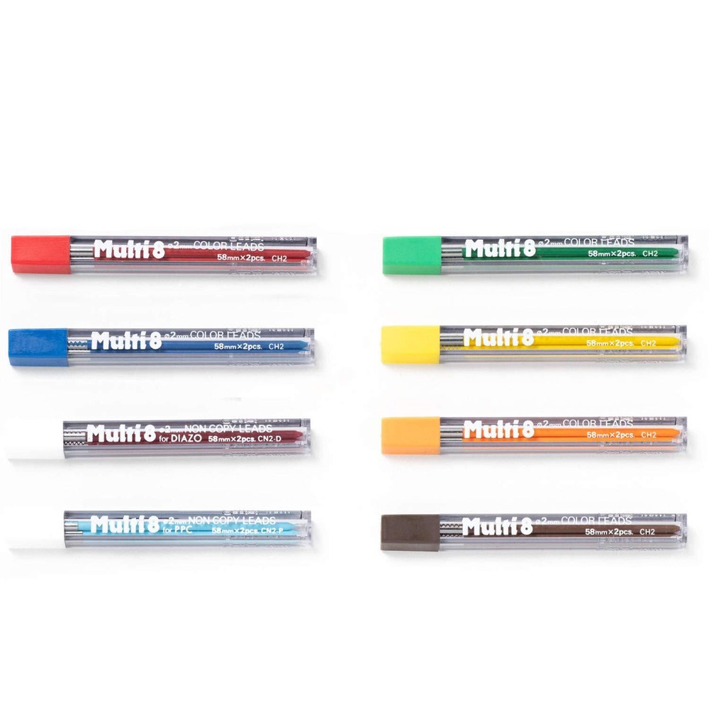 Pentel AMZ-802CH2-8 Multi 8 Refill Set, PH802, 8 Internal Leads