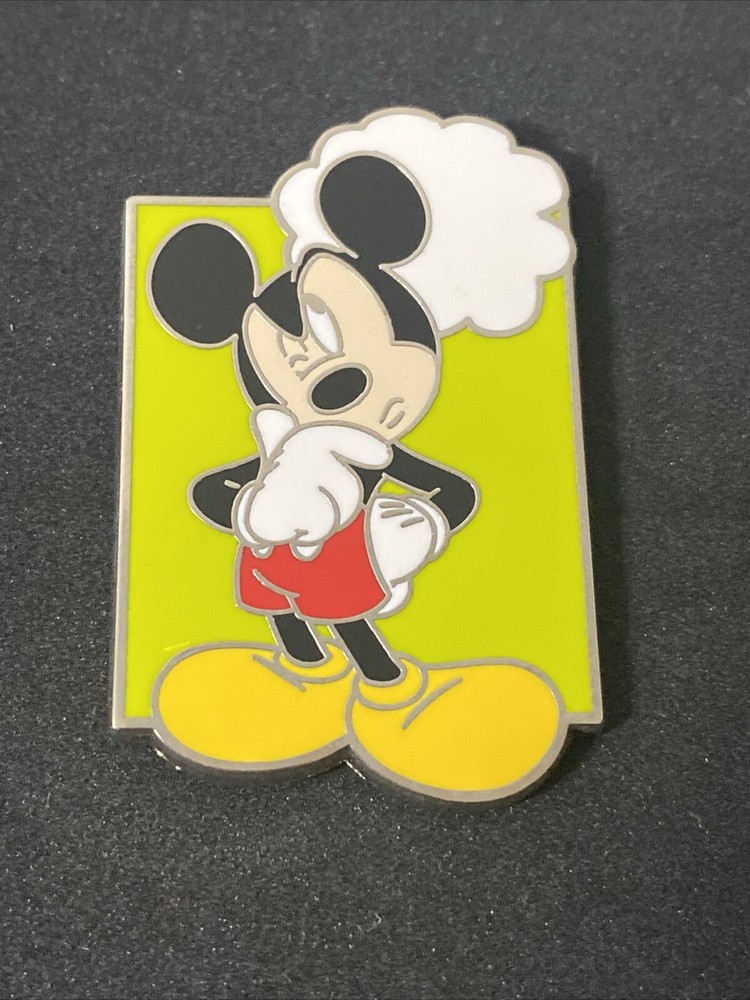 2022 Disney Mickey Mouse Expressions Lanyard Pin - Pondering or Thinking