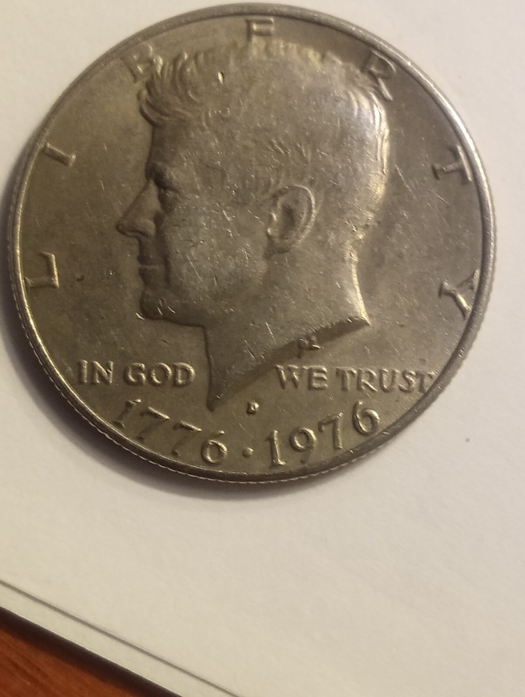 1976-D 50C Clad Kennedy Half Dollar