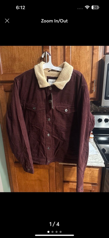 Men's Goodfellow Stylish Winter Coat for Cold Weather