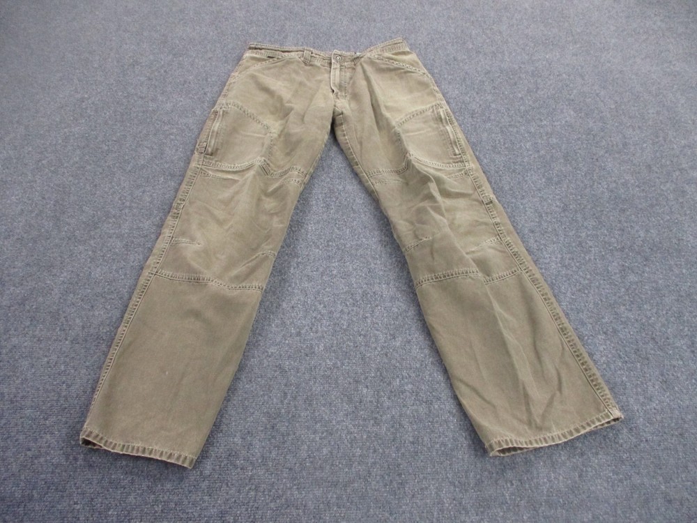 Kuhl Pants Adult 32 X 34 Canvas Flex Knee Hiking Outdoors Straight Climbing Mens