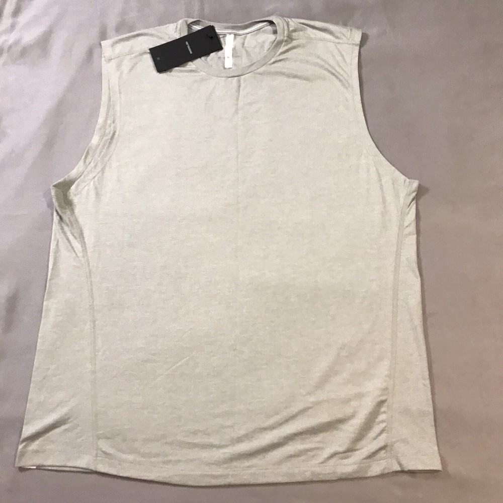 Camiseta Ten Thousand Muscle Para Hombre Extra Grande Gris Duradera Sin Mangas