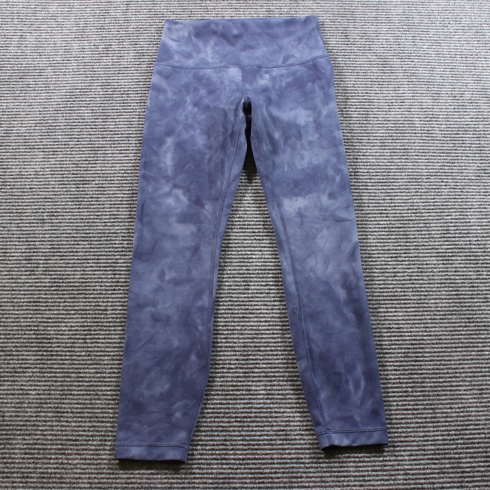 Lululemon Wunder Train Leggings Women's 6 Blue High Rise 24
