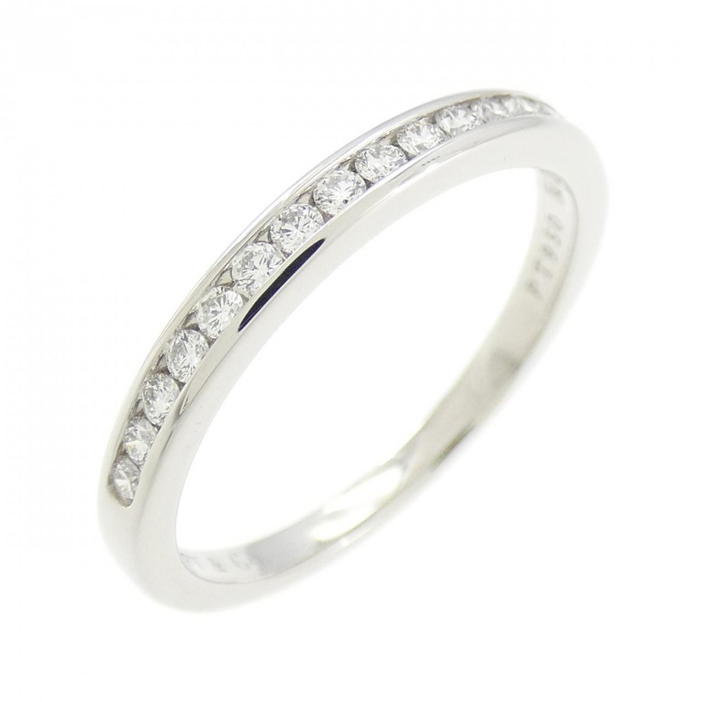 Authentic Tiffany & Co. half Circle channel setting Ring  #260-007-153-0321