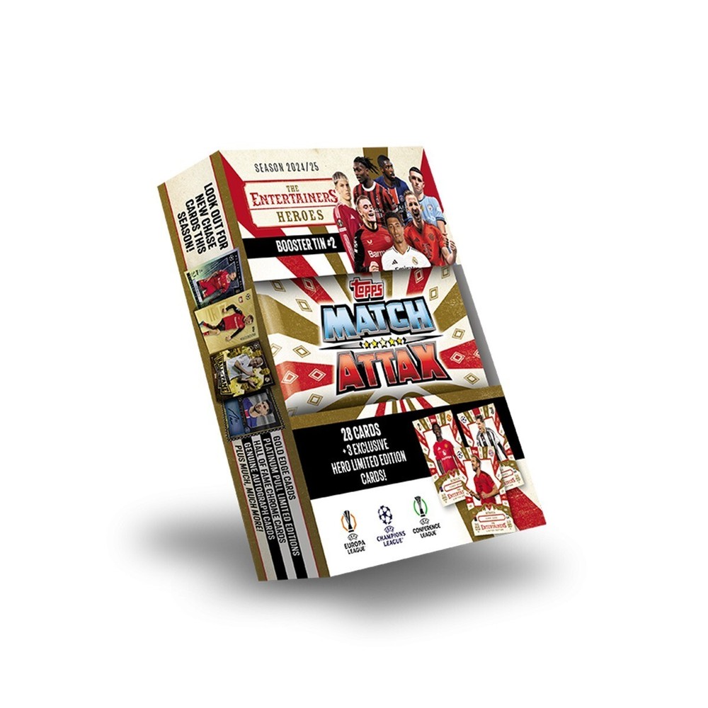 2024-25 PANINI TOPPS MATCH ATTAX Football Soccer Collection Cards CCG Box