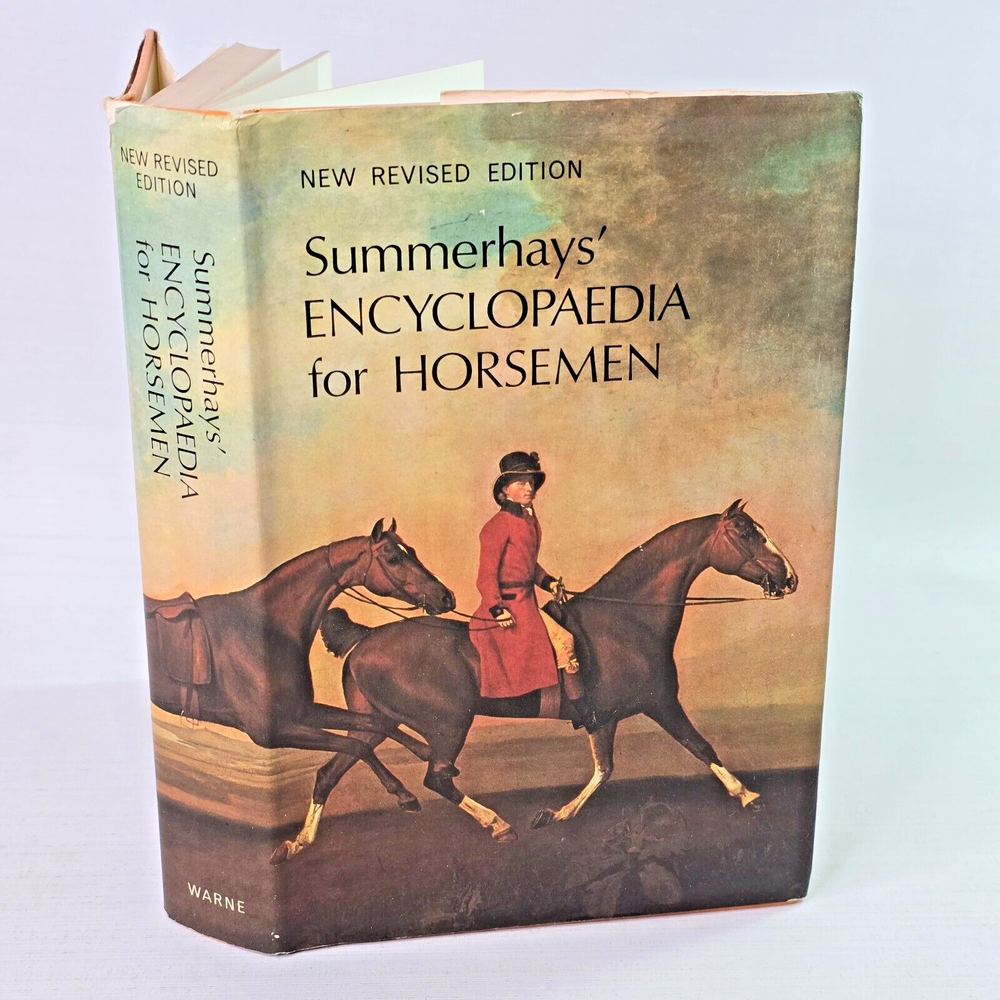 Summerhays' Encyclopedia For Horsemen by R S Summerhays HC Book 1975 6th Ed