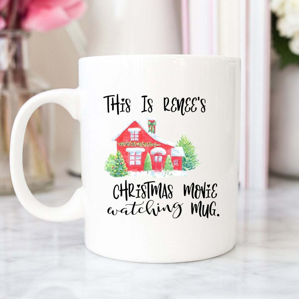 Coffee Mug This Is My Christmas Movie Watching Mugchristmas Coffee Mug Holiday