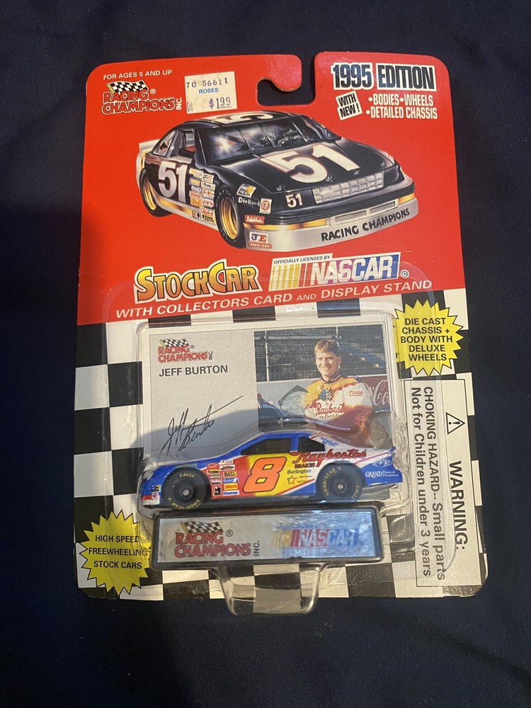 1995 Jeff Burton NASCAR Champion 1/64 Die Cast Stock Car