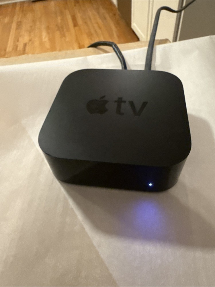 Apple TV 4K A1842 – Tested – Power Cable & HDMI Included – Works