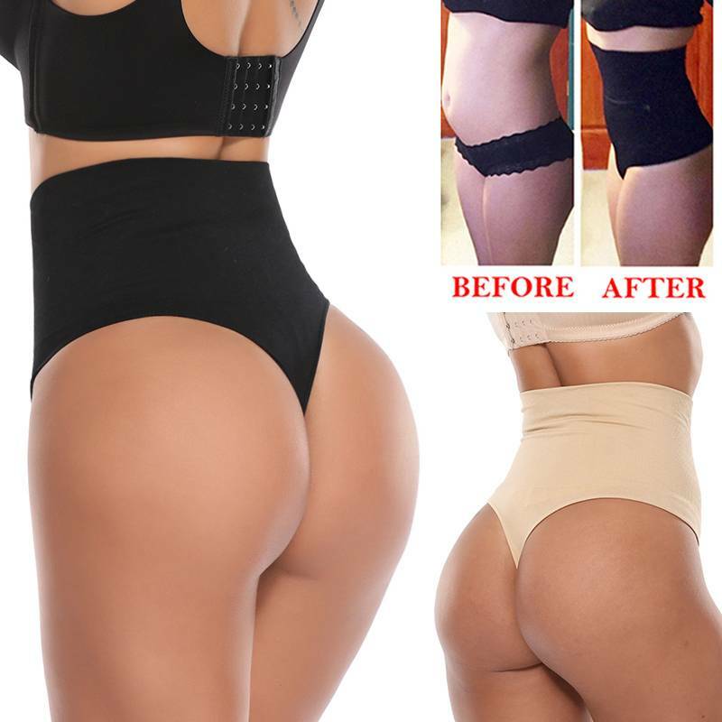 Slimming Body Shaper High Waist Thongs Tummy Control Shorts Shapewear Underwear