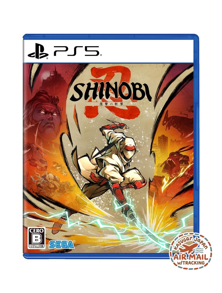 SHINOBI Art of  Vengeance PS5 Eng Sub Multi-Lang from Japan w/Track.