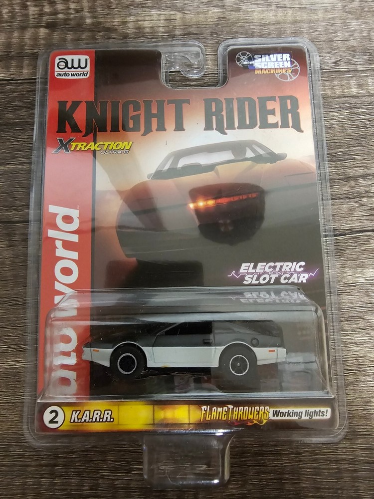 Autoworld HO Slot Car New Knight Rider Flamethrower KARR