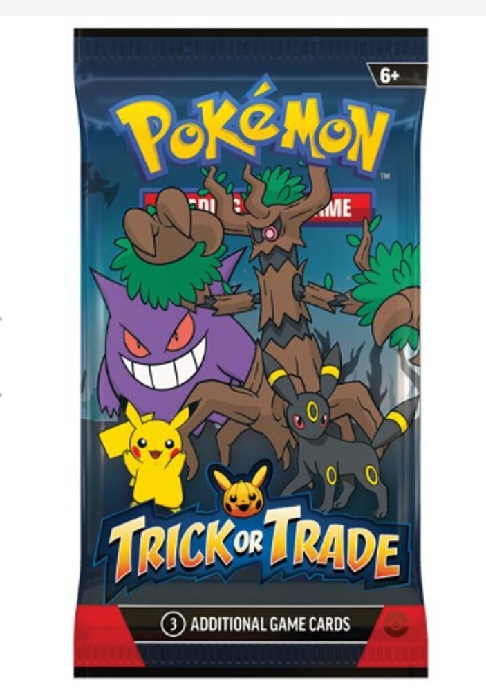 Pokemon 11x Trick Or Trade Booster Pack 2024
