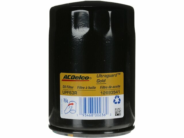 AC Delco Oil Filter fits GMC Acadia Limited 2017 3.6L V6 VIN: D 97TQZD