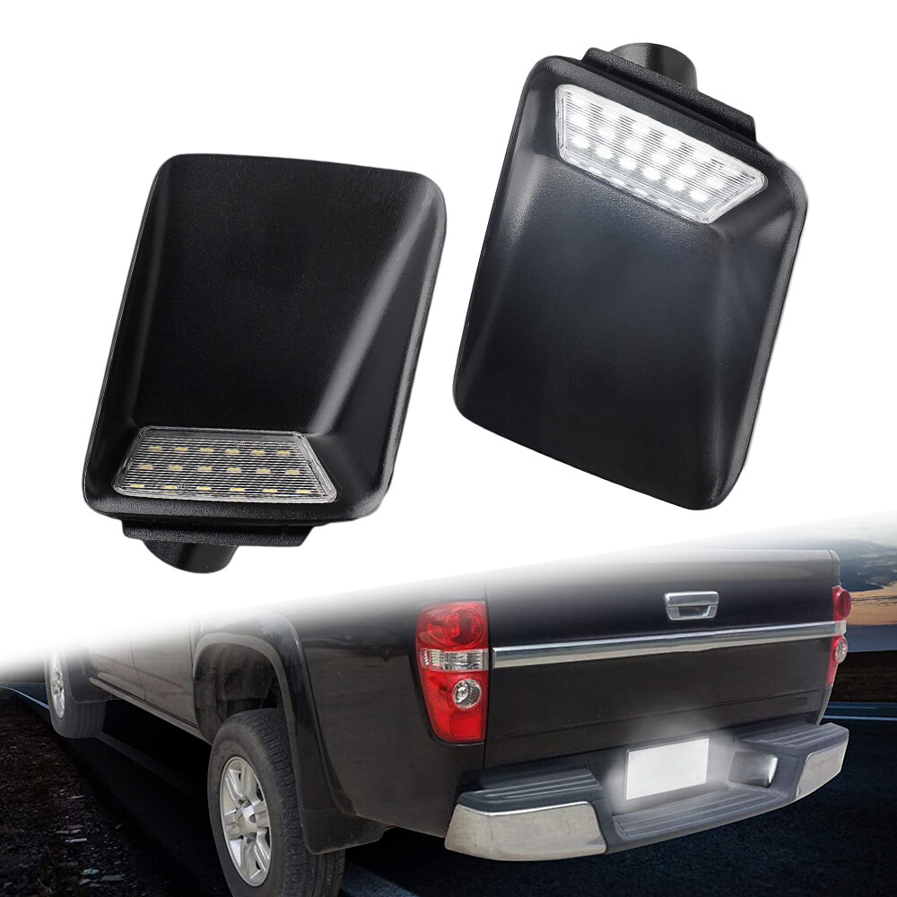 18 SMD LICENSE LED WHITE PLATE LAMP FOR LIGHTS 04-12 CHEVY COLORADO GMC CANYON