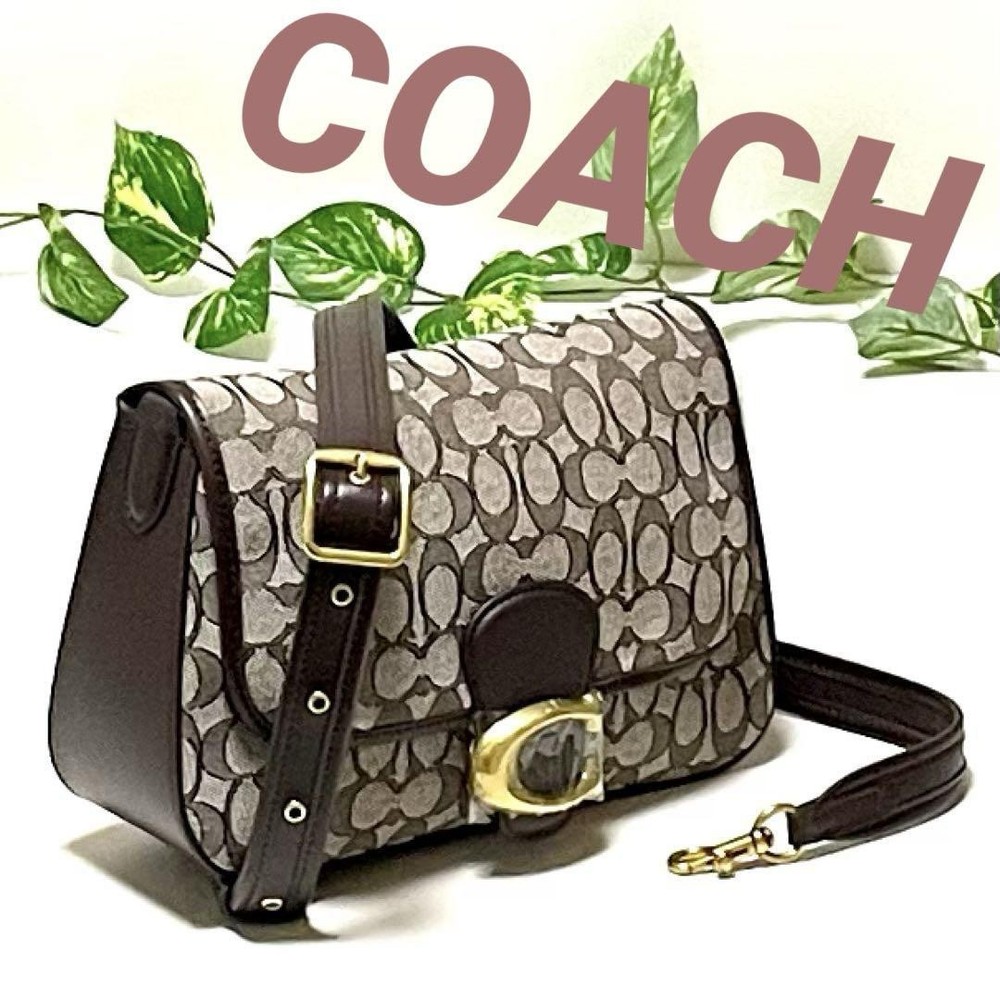 COACH Contemporary C4821 Brown Leather Shoulder Bag