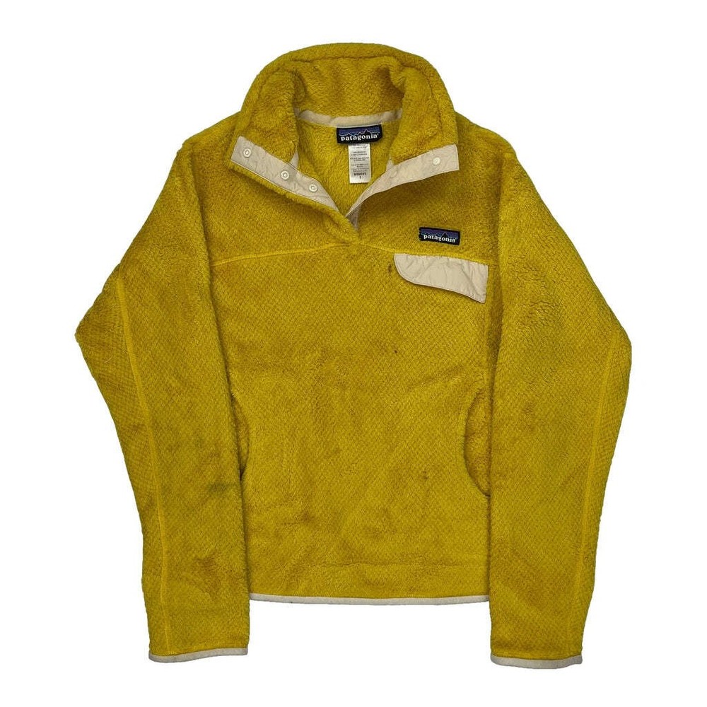 Patagonia Fleece - Small Yellow Polyester