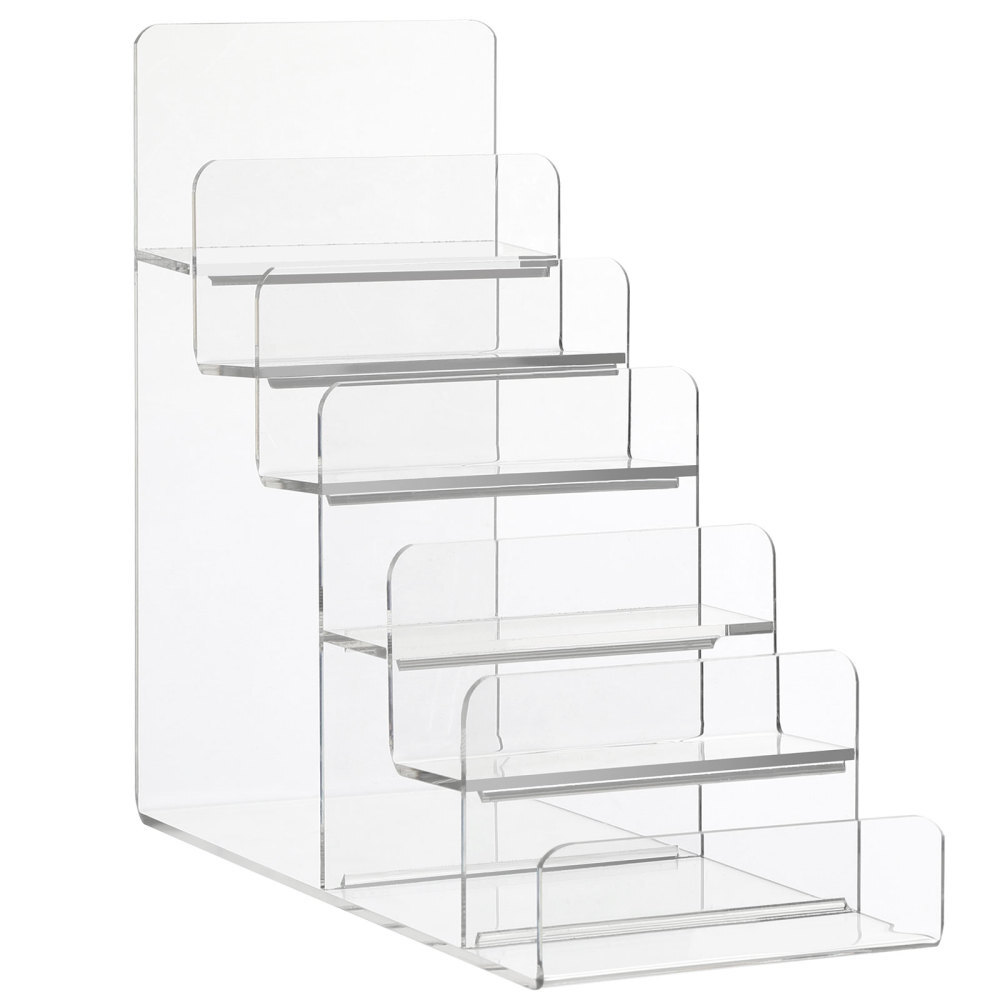Transparent Acrylic Clutch Wallet Display Stand Rack  
