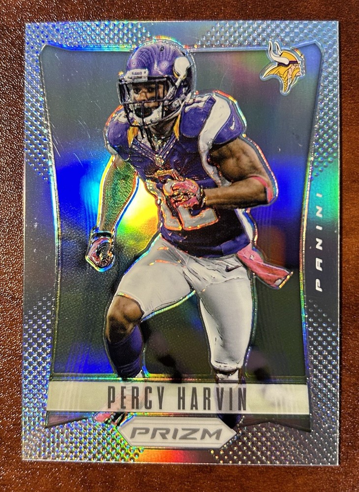 2012 Panini Prizm PERCY HARVIN Football SILVER Refractor RARE 1st Year FLORIDA