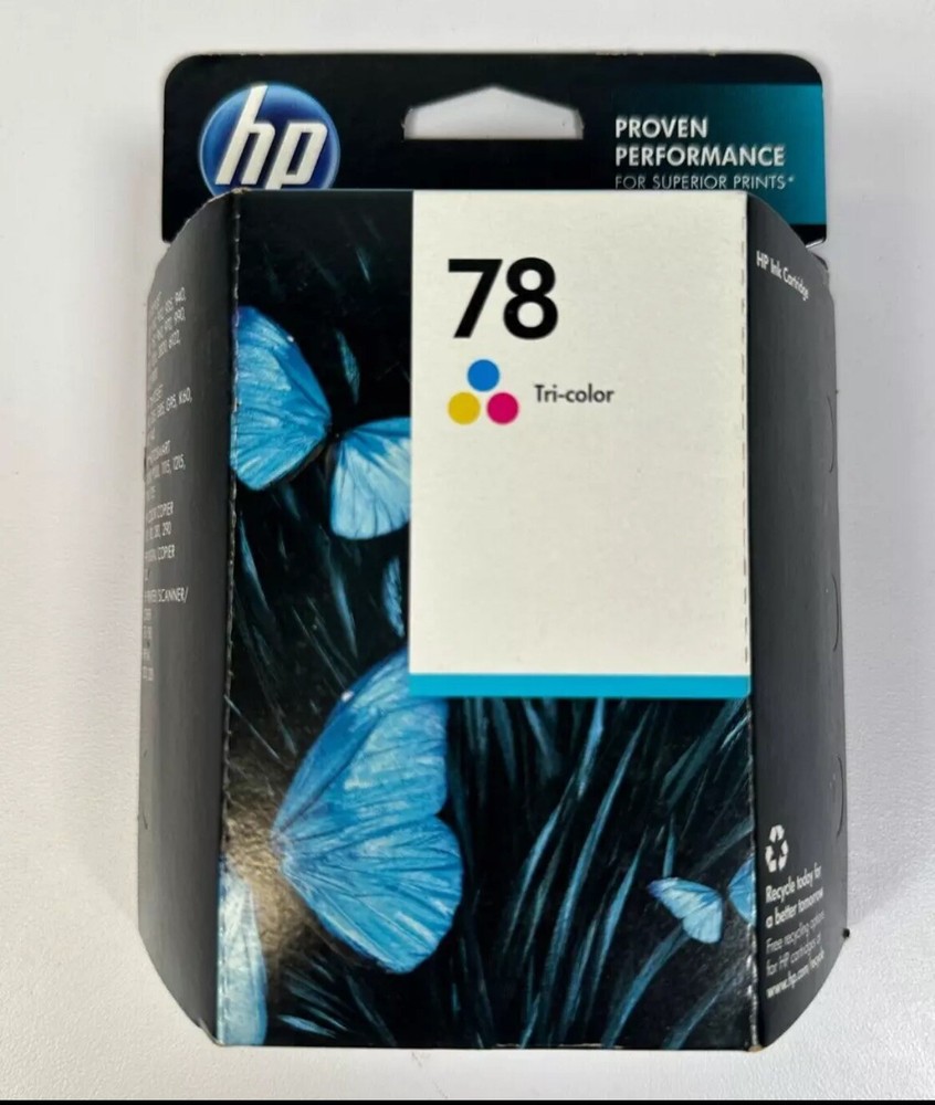 Original OEM Genuine HP 78 High Yield Tri-color Printer Ink Cartridge New Sealed