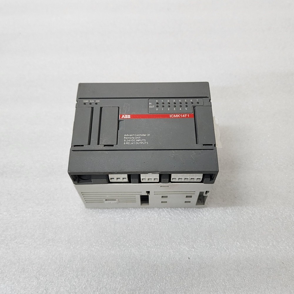 ABB ICMK14F1-L13.0 ADVANT CONTROLLER 31 REMOTE UNIT 1SBP260050R1001 24VDC