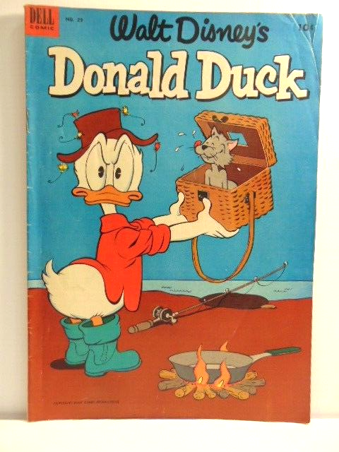 old Walt Disney's Donald Duck 10 cent comic book, #29, May-June 1953; Dell