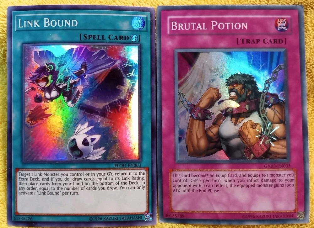 Brutal Potion GX05-EN003 YuGiOh GX Tag Force Evolution Link Bound FLOD-EN063