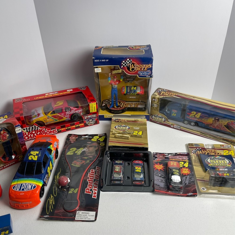 Nascar - Jeff Gordon and More Collectibles Lot - VTG