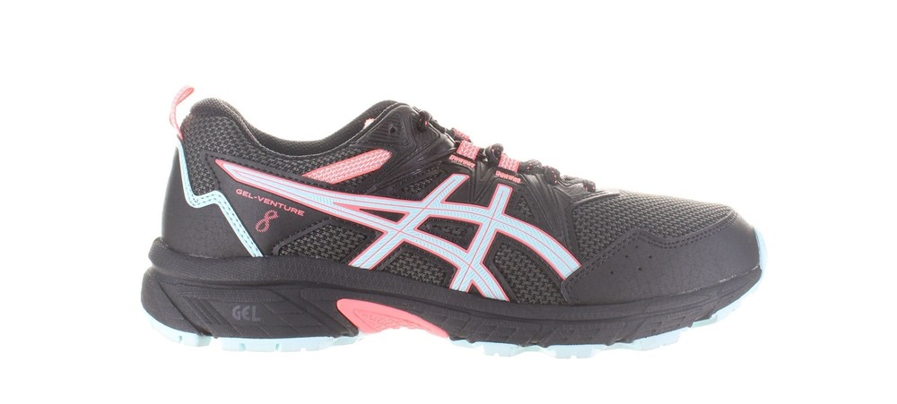 ASICS Womens Gel-Venture 8 Black Running Shoes Size 9 (7119968)