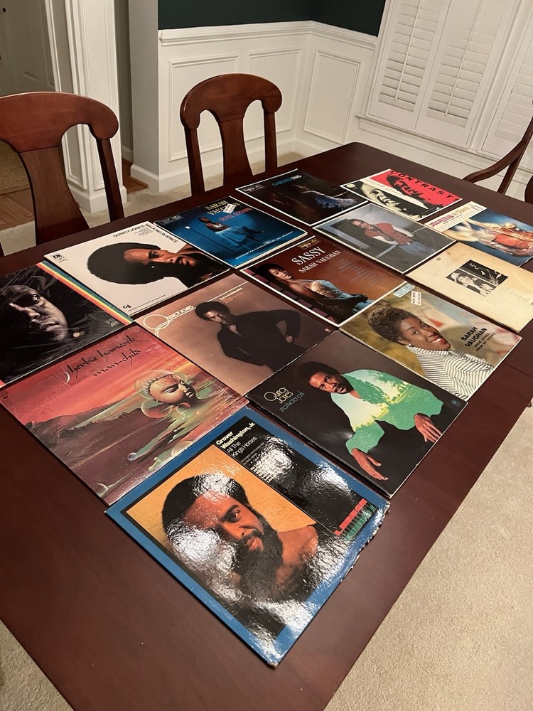 Lot of 16 Vintage Vinyl Albums Various Jazz Artists See Photos for Titles