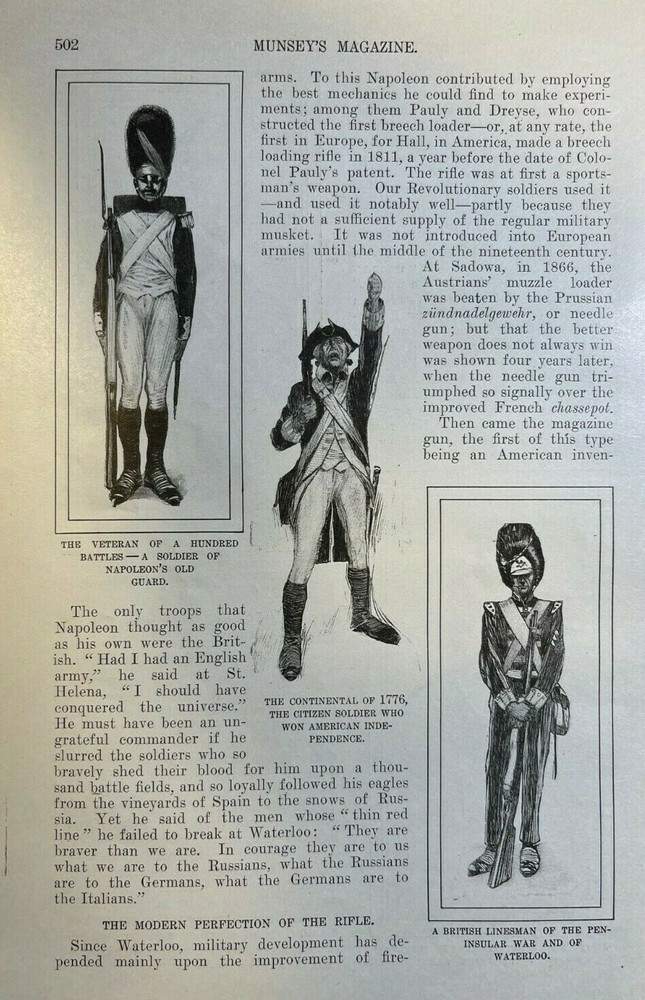 1901 Army Military Development of the Soldier illustrated