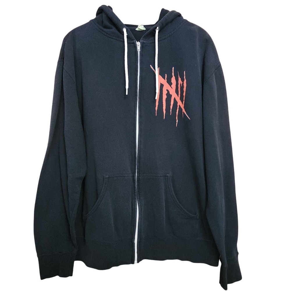 New Years Day Malevolence Album Hoodie XL Zip-Up-image